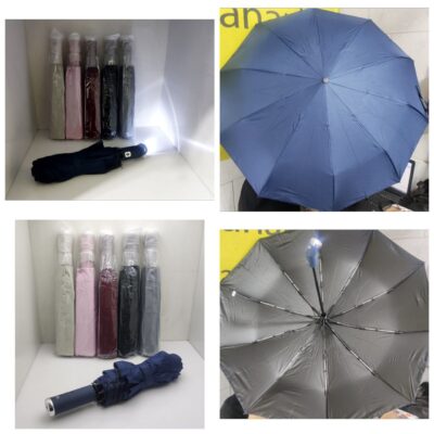 چتر اتوماتیک چراغ دار