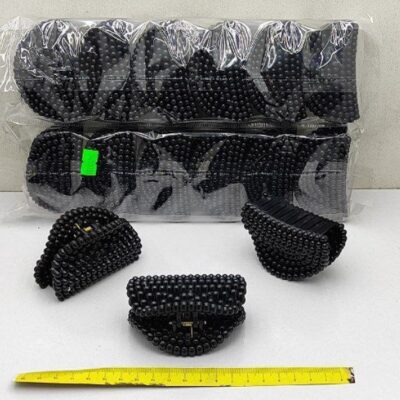 کلیپس ساچمه ای مشکی (12 عددی)