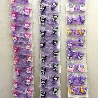 تق تق کرومی بنفش 743 (10 جفتی )