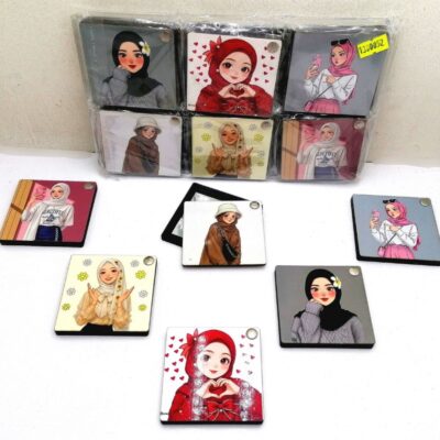 آینه حجاب دختر دبیرستان (12 عددی)