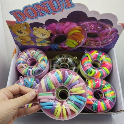 کش مو چهل گیس و حوله ای دونات 3