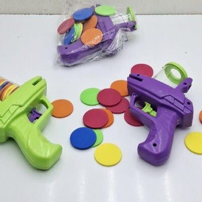 تفنگ پرتابی دیسک فومی رنگی