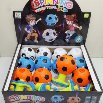 فرفره توپ فوتبالی موزیکال رقص نور(12عددی)