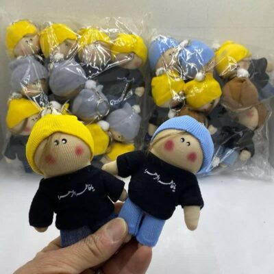 آویز سرکلیدی عروسک پسر مذهبی(12عددی)