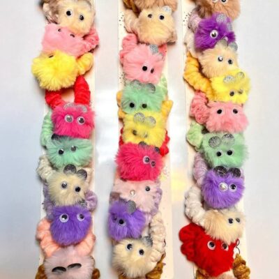 کش مخمل موشی کارتی(10 عددی)