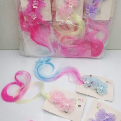 گیر سر مویی جفتی دورنگ(12عددی)