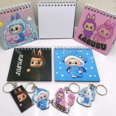 دفترچه و سرکلیدی بزرگ لبوبو 2 تیکه