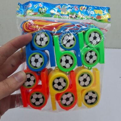 سوت فوتبالی رنگی سلفونی (12عددی)