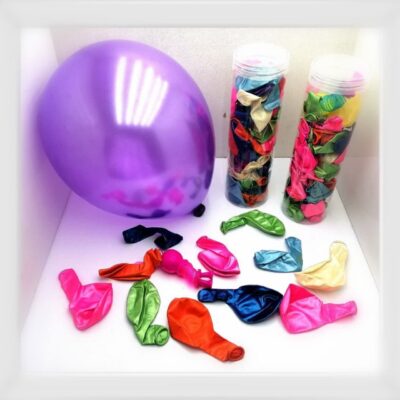 بادکنک کروم قوطی سرکلیدی دار (30 عددی)